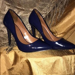 Mission navy blue stilettos